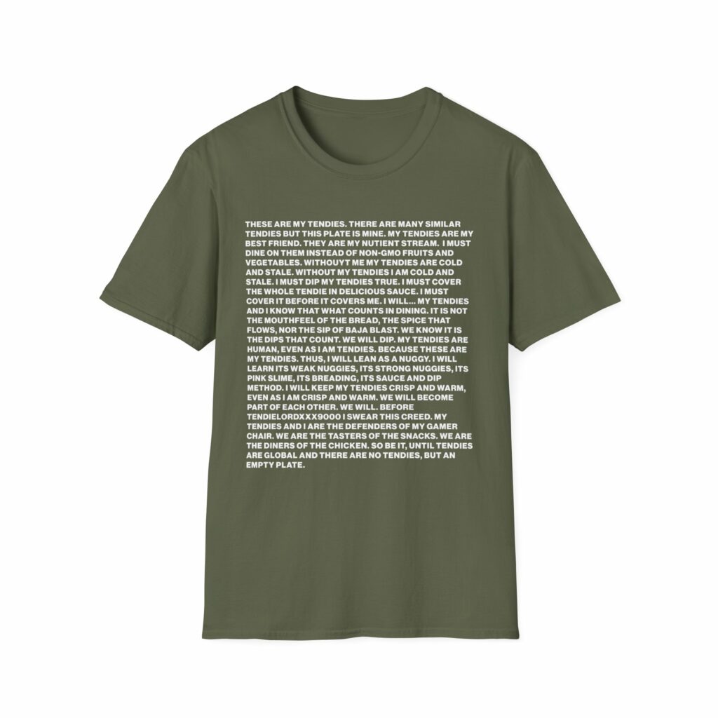 The Tendyman's Code Shirt