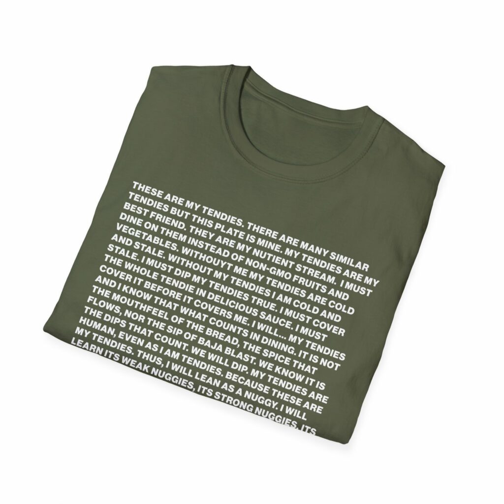 The Tendyman's Code Shirt