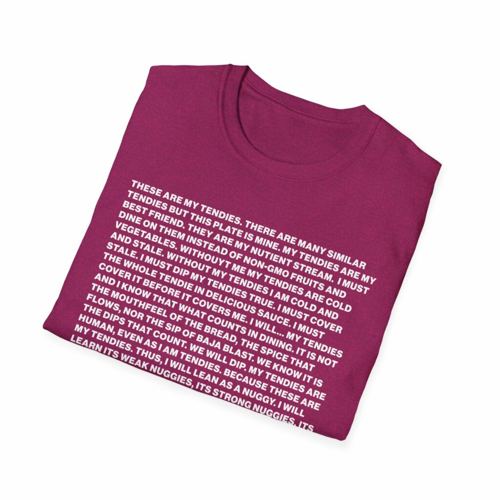 The Tendyman's Code Shirt