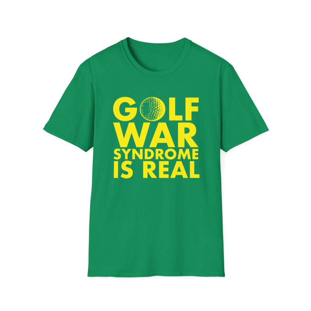 Golf War Syndrome Shirt