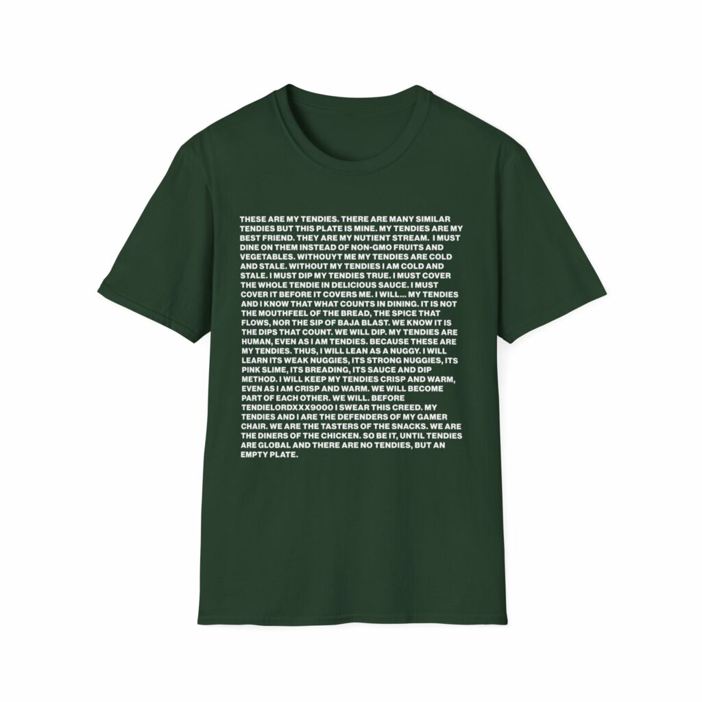 The Tendyman's Code Shirt